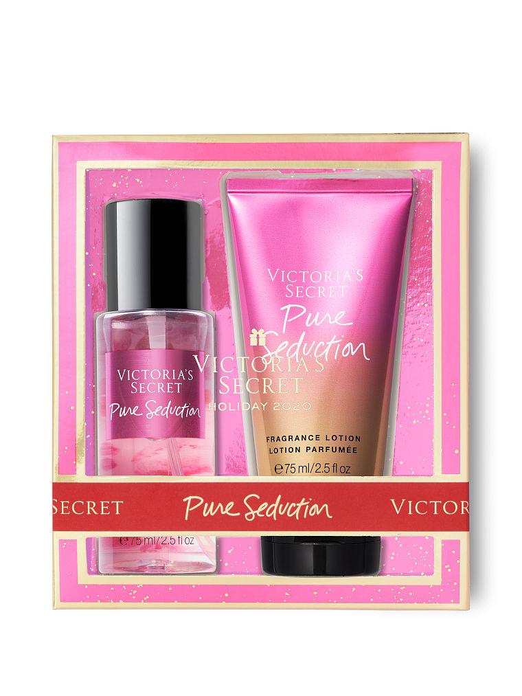 Мини-набор в подарочной упаковке Victoria's Secret Pure Seduction лосьон 75 мл + спрей 75 мл (упаковка с вмятинами)
Мини-набор в подарочной упаковке Victoria's Secret Pure Seduction лосьон 75 мл + спрей 75 мл (упаковка с вмятинами)