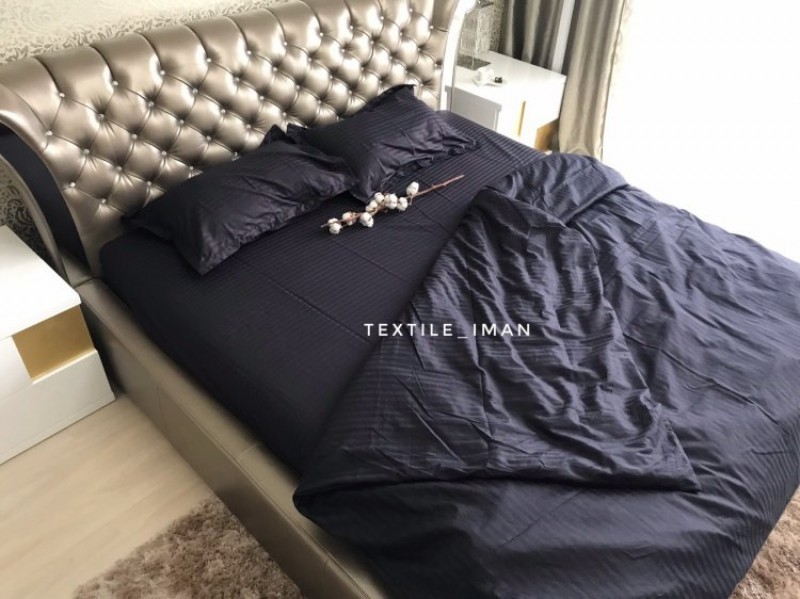 Комплект постельного белья IMAH 100% Хлопок (простынь на резинке) Односпальный 2051d7070rezshnw