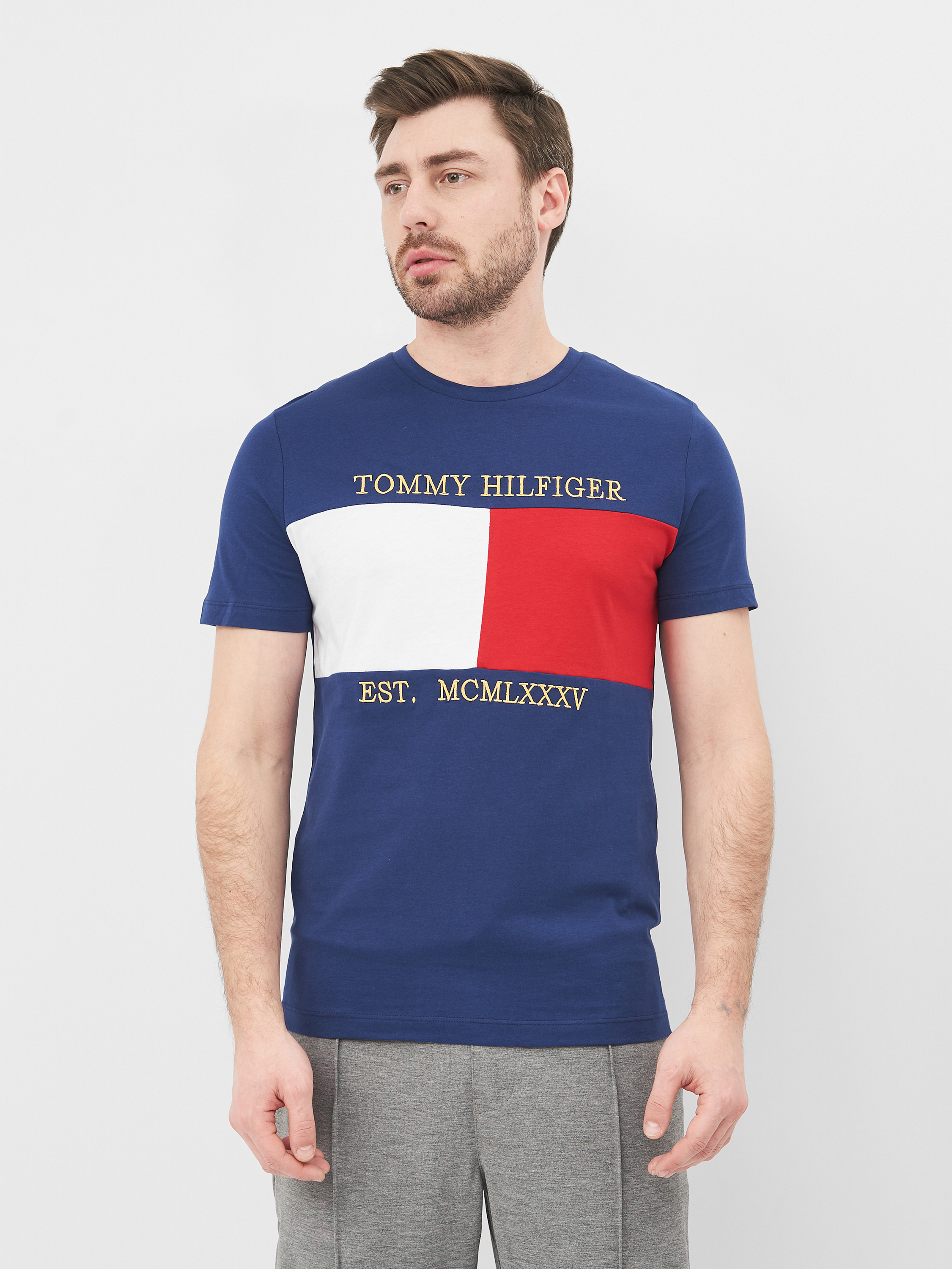 Футболка Tommy Hilfiger 10584.3 (50) Синяя, Футболка Tommy Hilfiger 10584.3 XL (50) Синяя
Футболка Tommy Hilfiger 10584.3 (50) Синяя, Футболка Tommy Hilfiger 10584.3 XL (50) Синяя