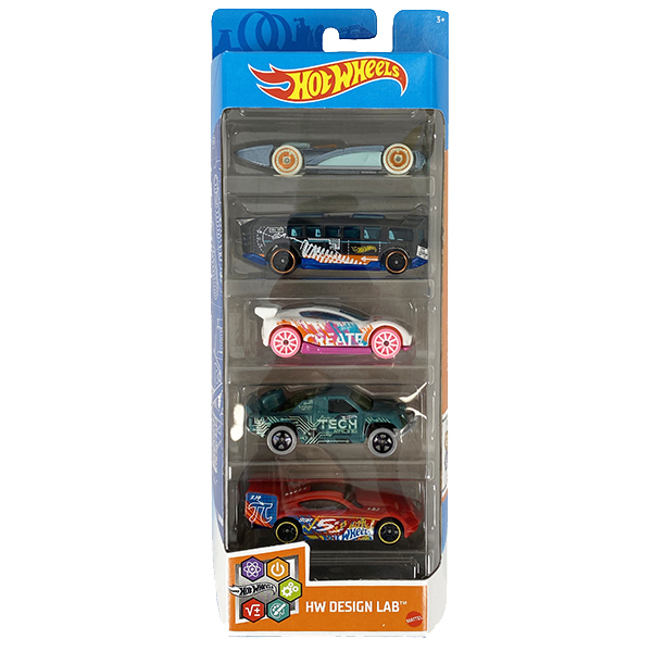 Набор из 5 машинок Хот Вилс Лаборатория Дизайна Hot Wheels Design Lab Mattel GTN34
Набор из 5 машинок Хот Вилс Лаборатория Дизайна Hot Wheels Design Lab Mattel GTN34