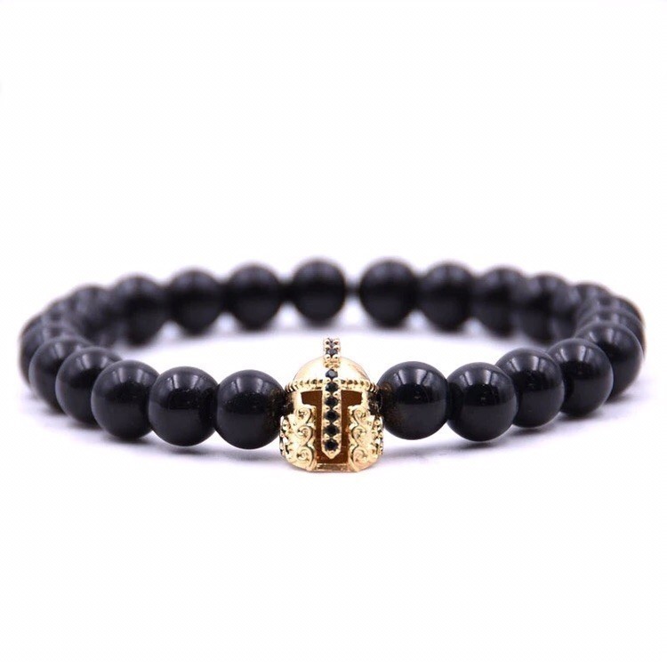 Браслет Mawas Агат с золотым шлемом 20 см
Браслет Mawas Агат с золотым шлемом 20 см