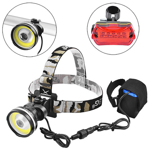 Фонарь Велосипедный + На Лоб Police B031-Cob+Lm, Stop-5Led, Зу 220V, 4Х18650, 2Хааа, Box
Фонарь Велосипедный + На Лоб Police B031-Cob+Lm, Stop-5Led, Зу 220V, 4Х18650, 2Хааа, Box