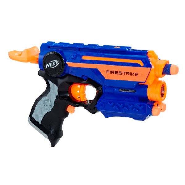 Бластер Нерф Элит Файрстрайк синий Hasbro 78680-BR-421
Бластер Нерф Элит Файрстрайк синий Hasbro 78680-BR-421