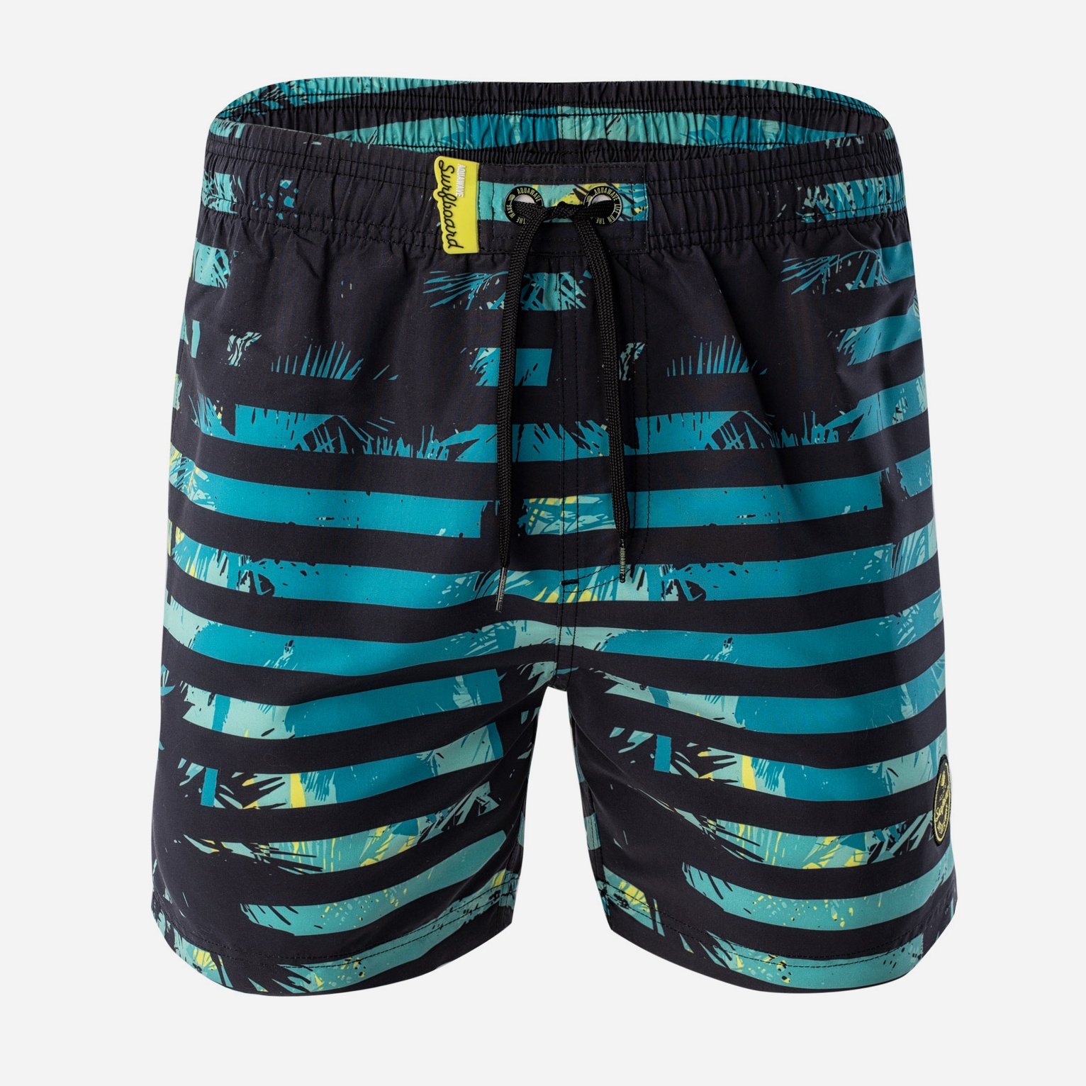 Шорты пляжные AquaWave Alvan-Turquoise Jungle Print/Black Stripe M Бирюзовые с черным
Шорты пляжные AquaWave Alvan-Turquoise Jungle Print/Black Stripe M Бирюзовые с черным