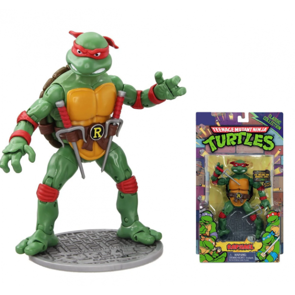 Фигурка TMNT Черепашки-ниндзя -РАФАЕЛЬ Классическая игрушка 15 см 34 точек артикуляции
Фигурка TMNT Черепашки-ниндзя -РАФАЕЛЬ Классическая игрушка 15 см 34 точек артикуляции