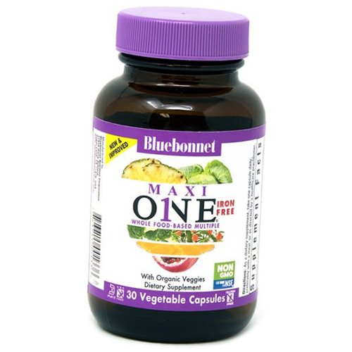 Мультивитамины без железа, Maxi One Iron-Free, Bluebonnet Nutrition 30вегкапс (36393101)
Мультивитамины без железа, Maxi One Iron-Free, Bluebonnet Nutrition 30вегкапс (36393101)