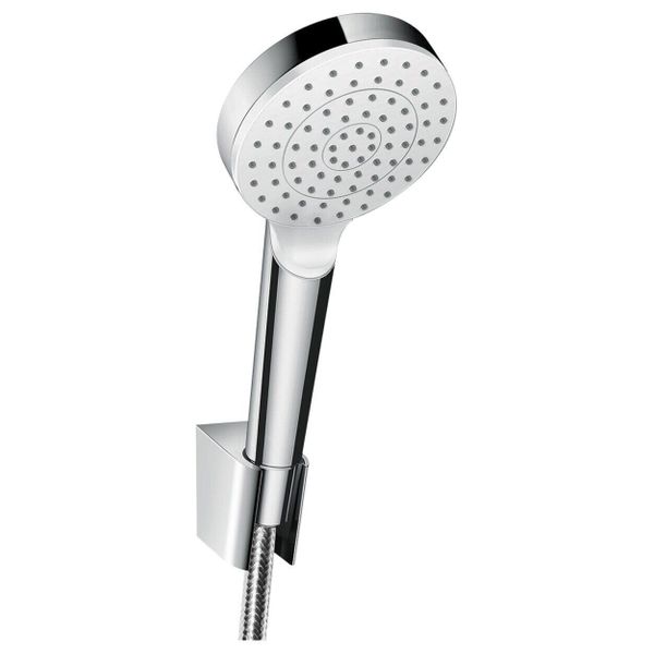 Набор для душа (шланг, ручная лейка и держатель) HANSGROHE хром CROMETTA 26690400
Набор для душа (шланг, ручная лейка и держатель) HANSGROHE хром CROMETTA 26690400
