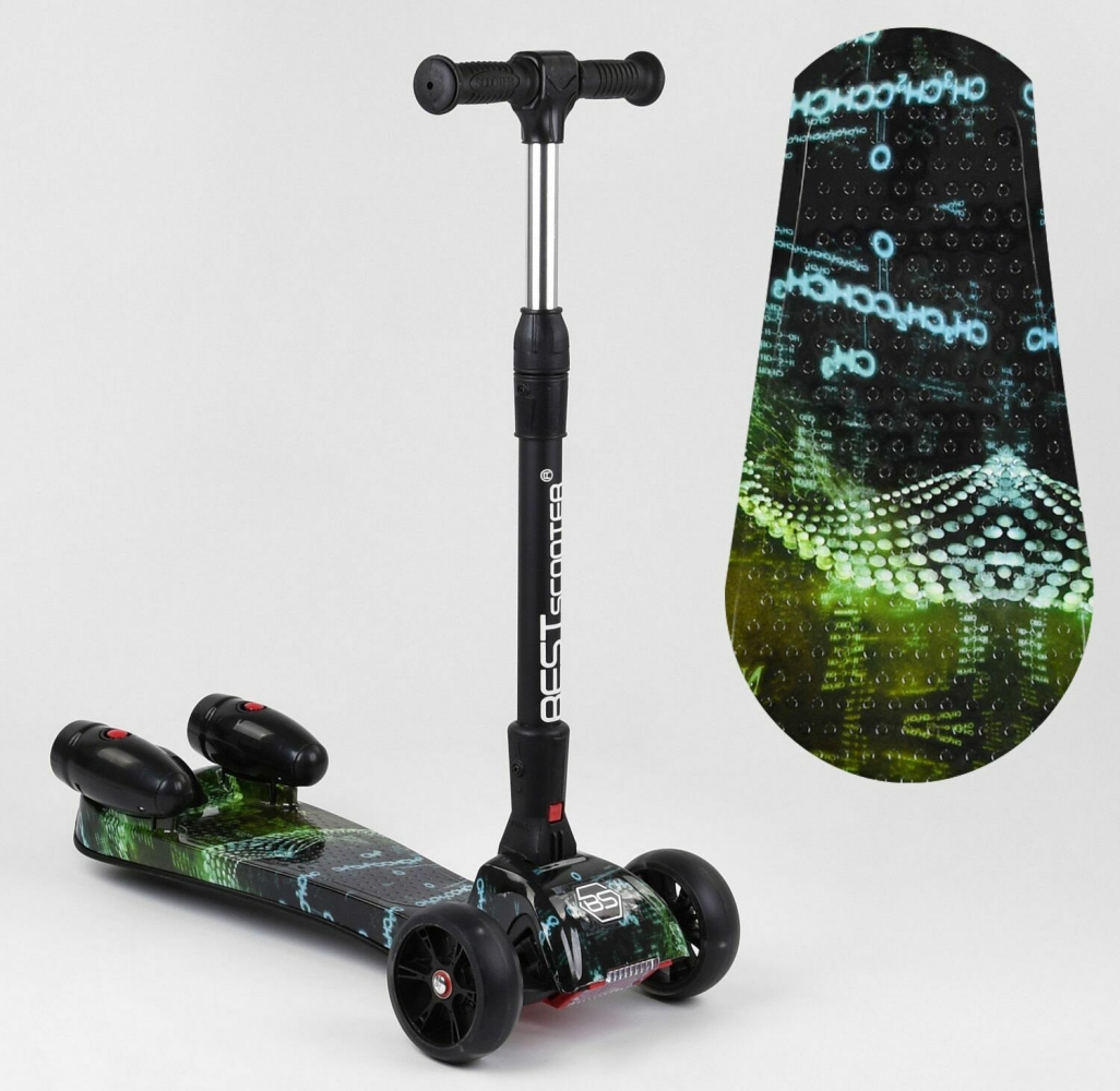 Самокат детский трехколесный Best Scooter MAXI (65628) с музыкой и световыми эффектами
Самокат детский трехколесный Best Scooter MAXI (65628) с музыкой и световыми эффектами