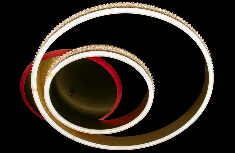 Светодиодная потолочная люстра с пультом E.LED 55041-2BA 
Светодиодная потолочная люстра с пультом E.LED 55041-2BA