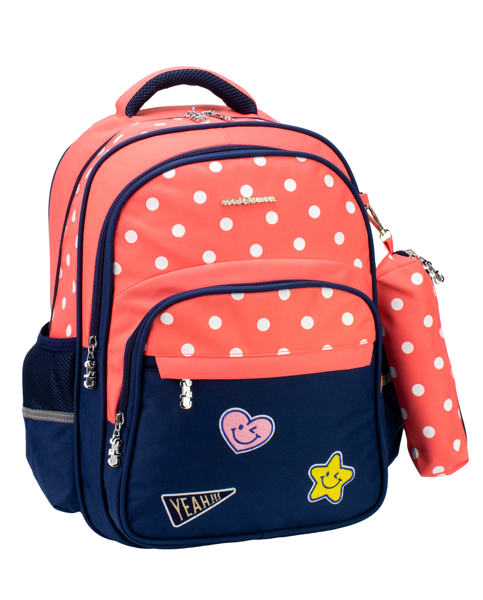 Рюкзак школьный Cool For School 40.5x30x19 см 16-25 л оранжевый-синий (CF86731-01)
Рюкзак школьный Cool For School 40.5x30x19 см 16-25 л оранжевый-синий (CF86731-01)