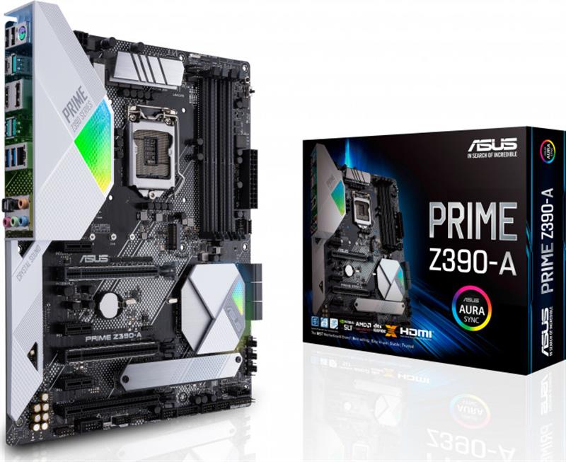 Материнская плата Asus Prime Z390-A Socket 1151 
Материнская плата Asus Prime Z390-A Socket 1151