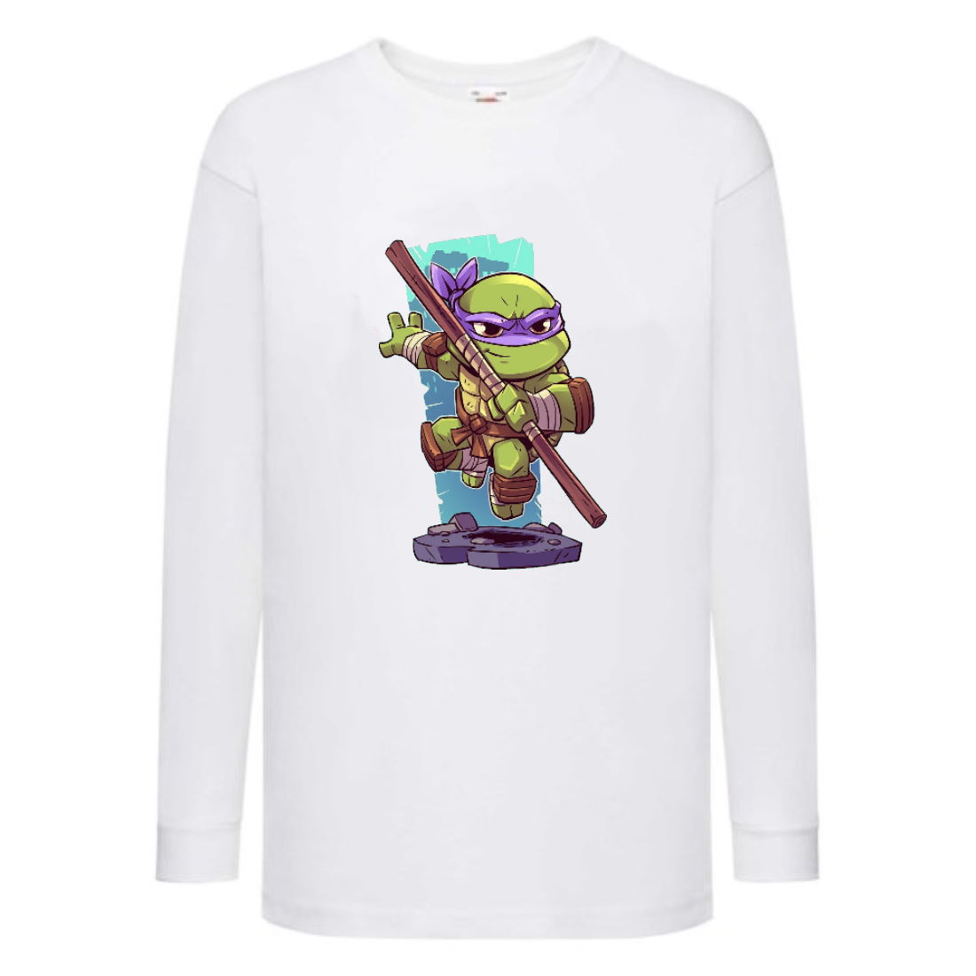 Лонгслив реглан Черепашки Ниндзя 0014 (Ninja Turtles) белый (NTR wh 0014) 164 см
Лонгслив реглан Черепашки Ниндзя 0014 (Ninja Turtles) белый (NTR wh 0014) 164 см