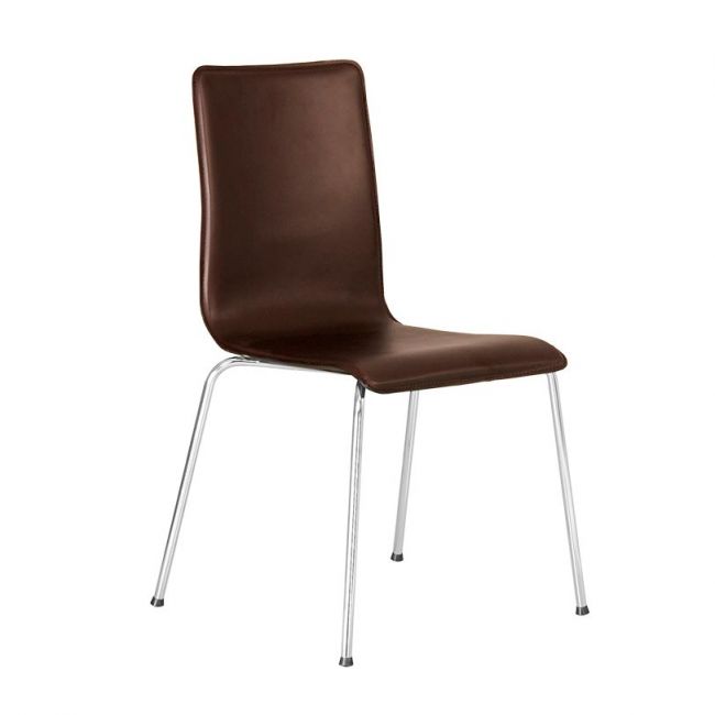 Кухонный стул SOFI slim chrome комплект 2 шт. каркас - металл, обивка - кожа BN B Новый Стиль цвет коричневый
Кухонный стул SOFI slim chrome комплект 2 шт. каркас - металл, обивка - кожа BN B Новый Стиль цвет коричневый