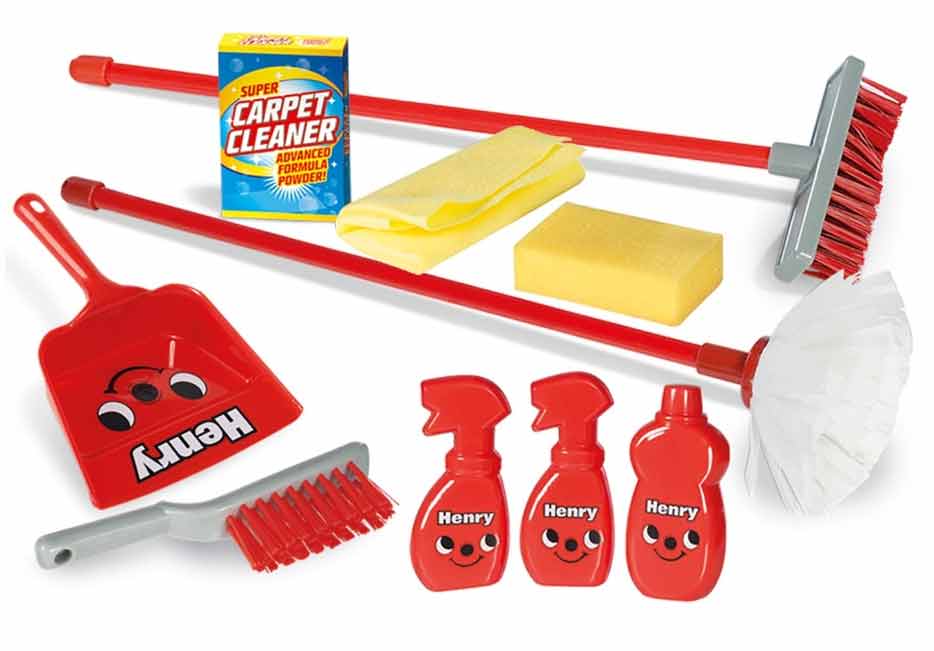 Игровой набор для уборки дома Casdon ТМ Касдон Henry красный (719) 
Игровой набор для уборки дома Casdon ТМ Касдон Henry красный (719)