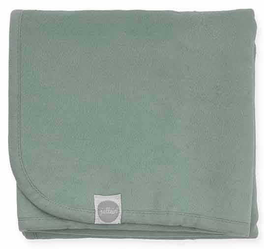 Детское одеяло Jollein Жоллейн хлопковое Ash Green 75×100 см (514-511-00095)