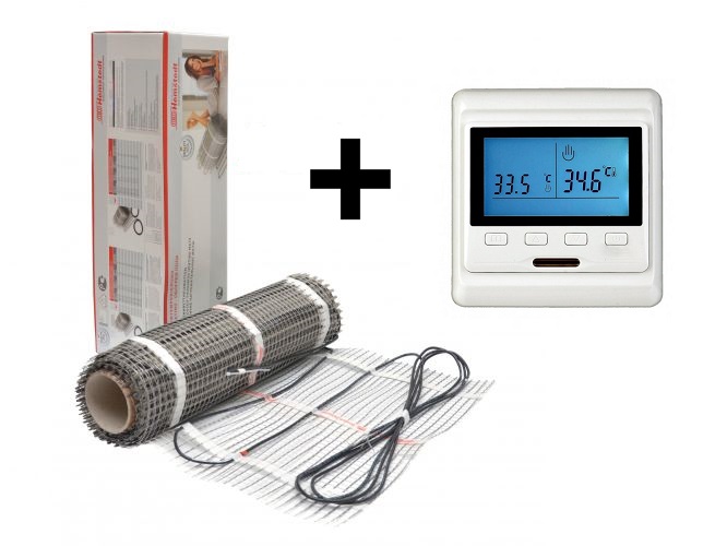 Теплый пол Hemstedt DH 150 двухжильный мат 900W, 6м2 + программируемый терморегулятор Castle Е53
Теплый пол Hemstedt DH 150 двухжильный мат 900W, 6м2 + программируемый терморегулятор Castle Е53