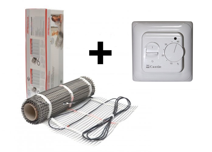 Теплый пол Hemstedt DH 150 двухжильный мат 225W, 1,5м2 + механический терморегулятор Castle 5.16
Теплый пол Hemstedt DH 150 двухжильный мат 225W, 1,5м2 + механический терморегулятор Castle 5.16