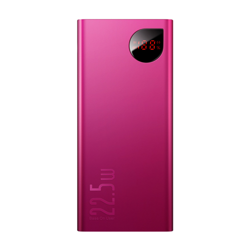 Power bank портативное зарядное устройство Baseus Adaman Metal Digital Display Red (PPIMDA-A09)
Power bank портативное зарядное устройство Baseus Adaman Metal Digital Display Red (PPIMDA-A09)