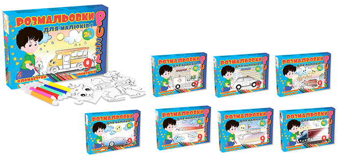 Пазл-раскраска 9елементов Махи "Мультфильмы" Стратег 12блоков в упаковке
Пазл-раскраска 9елементов Махи "Мультфильмы" Стратег 12блоков в упаковке