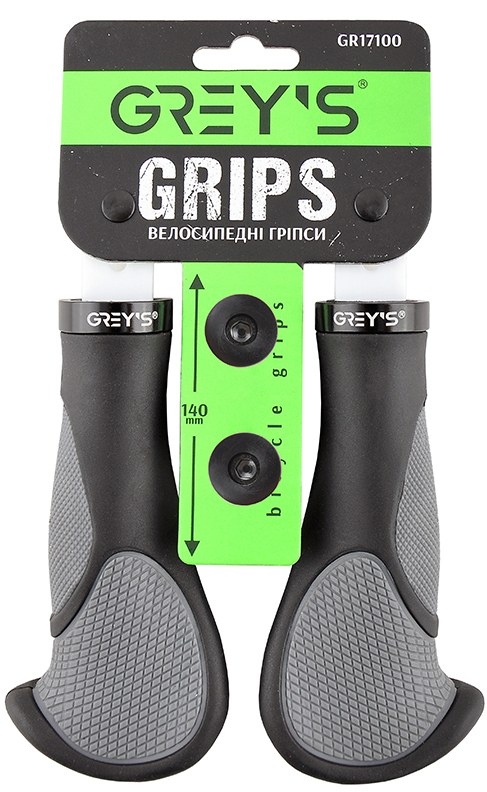 Грипсы руля Grey's эргономичные с зональным покрытием 2 шт 140 мм Черно-серый (GR17100)
Грипсы руля Grey's эргономичные с зональным покрытием 2 шт 140 мм Черно-серый (GR17100)