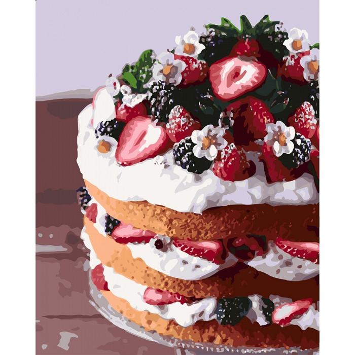 Картина рисование по номерам Идейка Торт с клубникой KHO5587 40х50см Для кухни набор для росписи краски, кисти, холст
Картина рисование по номерам Идейка Торт с клубникой KHO5587 40х50см Для кухни набор для росписи краски, кисти, холст