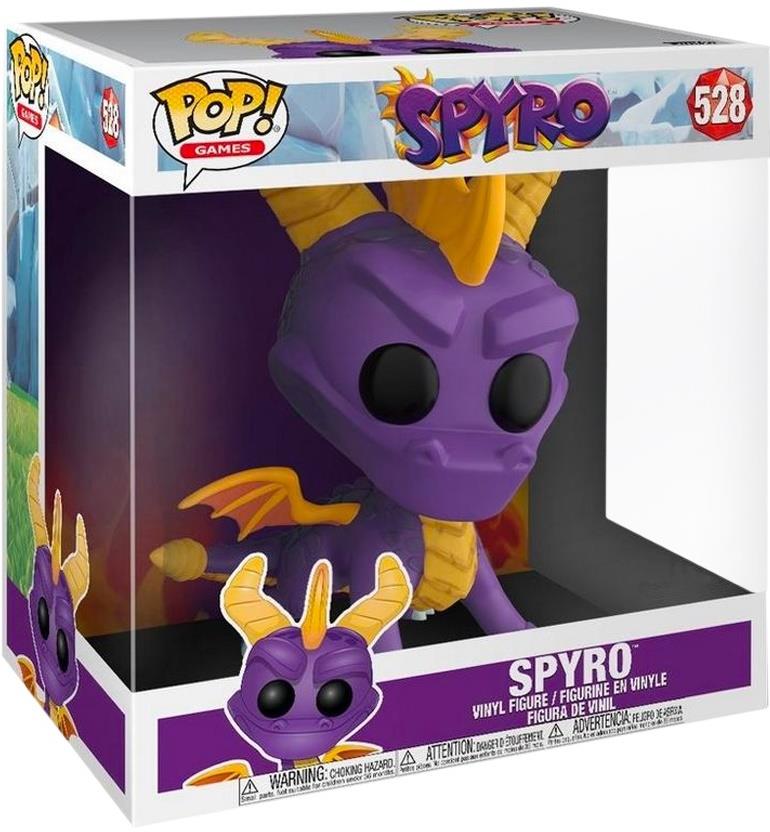 Коллекционная фигурка Funko POP! Vinyl: Games: Spyro the Dragon: 10” Spyro (Exc) 41430
Коллекционная фигурка Funko POP! Vinyl: Games: Spyro the Dragon: 10” Spyro (Exc) 41430