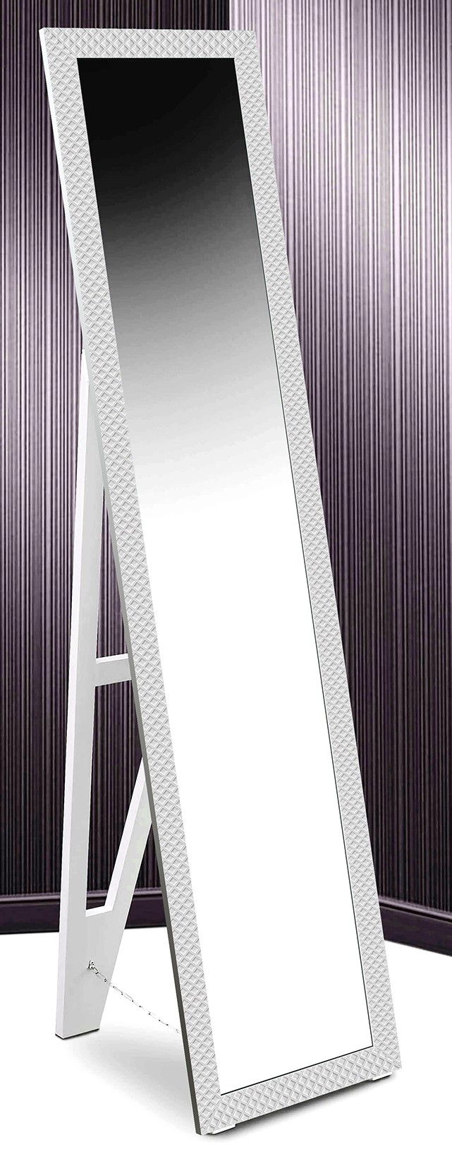 Зеркало напольное в раме на деревянной подставке в полный рост Decorfrom Small square White 45х167 см белое
Зеркало напольное в раме на деревянной подставке в полный рост Decorfrom Small square White 45х167 см белое