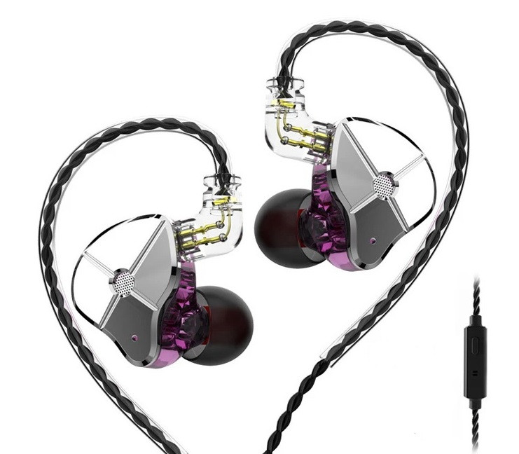 Проводные гибридные HiFi наушники TRN ST1 c микрофоном Purple (Гарнитура TRN ST1)
Проводные гибридные HiFi наушники TRN ST1 c микрофоном Purple (Гарнитура TRN ST1)