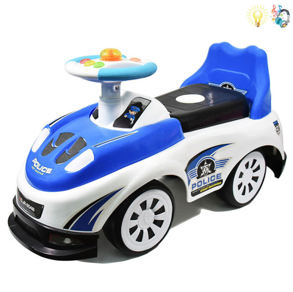 Машинка толокар для катання SI LE TOY MANUFACTURER Поліція зі світлом, музикою (JR-904B-1) (2000903427858)
Машинка толокар для катання SI LE TOY MANUFACTURER Поліція зі світлом, музикою (JR-904B-1) (2000903427858)