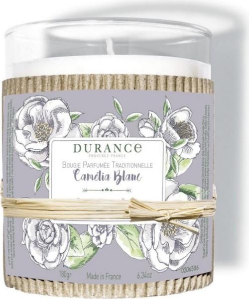 Ароматическая свеча из натурального воска Durance Perfumed Handcraft Candle 180 г Белая камелия
Ароматическая свеча из натурального воска Durance Perfumed Handcraft Candle 180 г Белая камелия