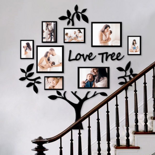 Декор на стену Love Tree 182х115 см LIKEWOOD с фоторамками, натуральное дерево, черный
Декор на стену Love Tree 182х115 см LIKEWOOD с фоторамками, натуральное дерево, черный