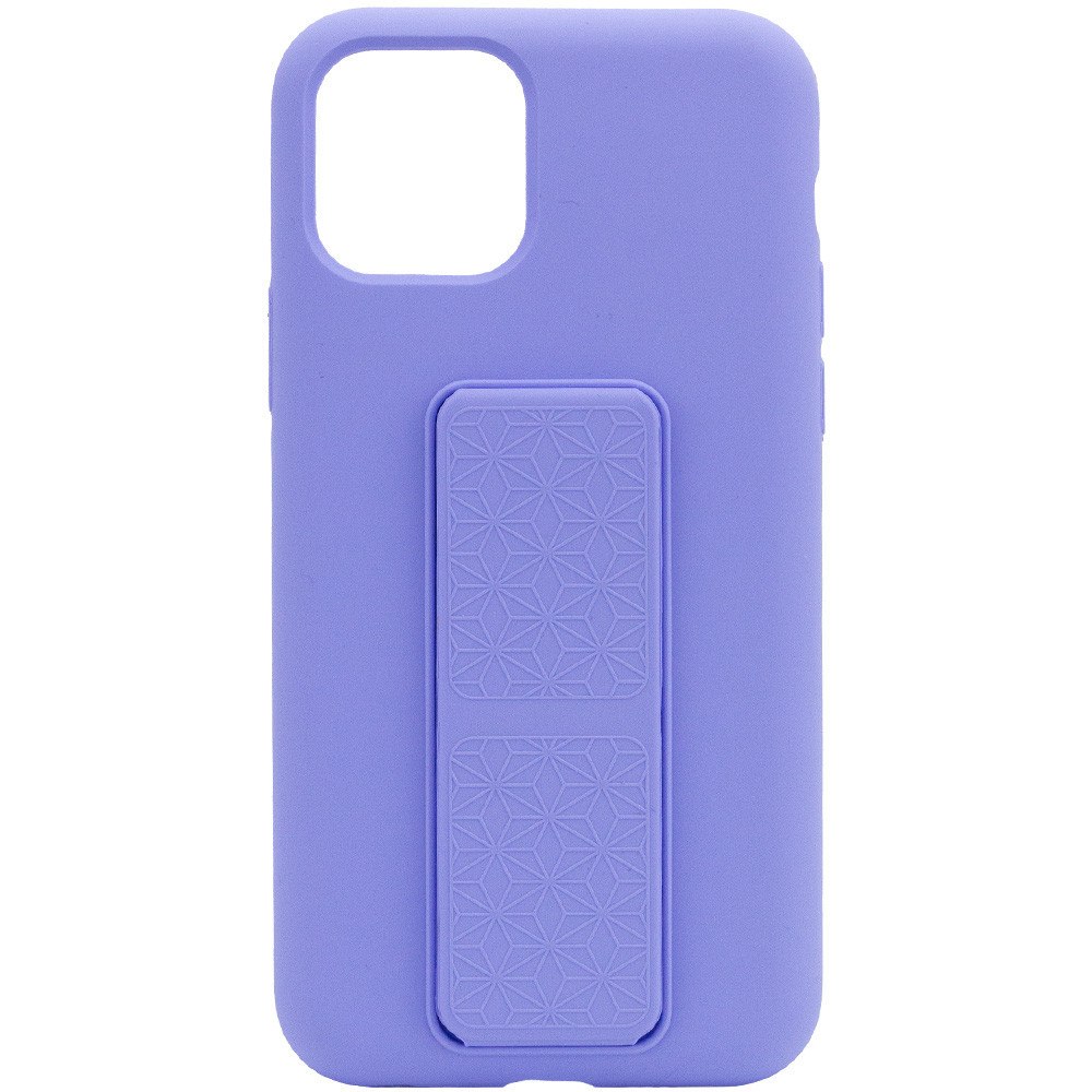Чехол Epik Silicone Case Hand Holder для Apple iPhone 11 Pro Max (6.5") Сиреневый / Dasheen
Чехол Epik Silicone Case Hand Holder для Apple iPhone 11 Pro Max (6.5") Сиреневый / Dasheen