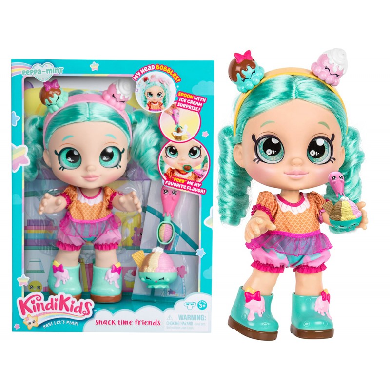 Кукла Kindi Kids Snack Time Friends Peppa Mint (Moose Toys, США) Кинди Кидс Пеппа Минт (Мятная Пеппа) (50007)
Кукла Kindi Kids Snack Time Friends Peppa Mint (Moose Toys, США) Кинди Кидс Пеппа Минт (Мятная Пеппа) (50007)