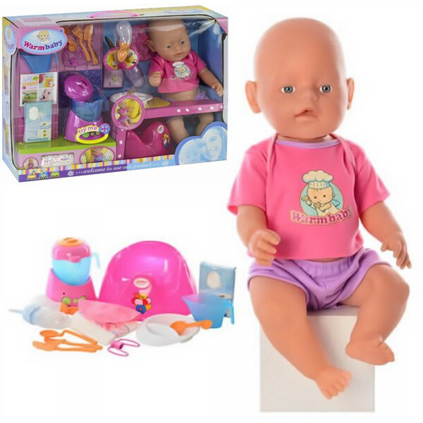 Пупс функциональный Warm Baby 38 см интерактивный с горшком и аксессуарами (4147053)
Пупс функциональный Warm Baby 38 см интерактивный с горшком и аксессуарами (4147053)