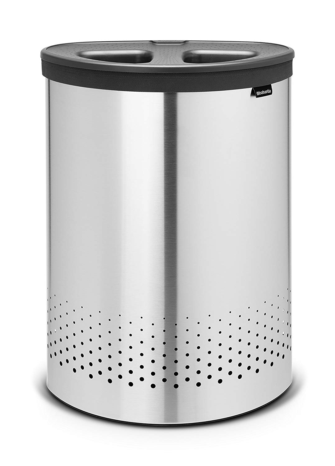 Двухсекционный бак для белья 55 л Brabantia 105029 с пластиковой крышкой
Двухсекционный бак для белья 55 л Brabantia 105029 с пластиковой крышкой