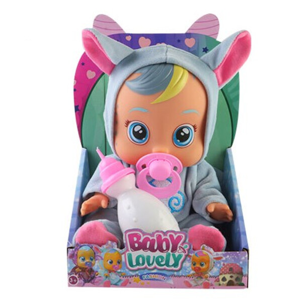Пупс с большими глазами и головой Baby Lovely говорит мама-папа Голубой костюм (8305552)
Пупс с большими глазами и головой Baby Lovely говорит мама-папа Голубой костюм (8305552)
