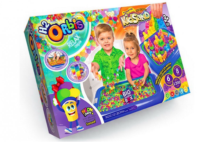 Набір креативного творчості Danko Toys 3 in 1 Big Creative Box H2Orbis (ДТ-KП-03-02)
Набір креативного творчості Danko Toys 3 in 1 Big Creative Box H2Orbis (ДТ-KП-03-02)
