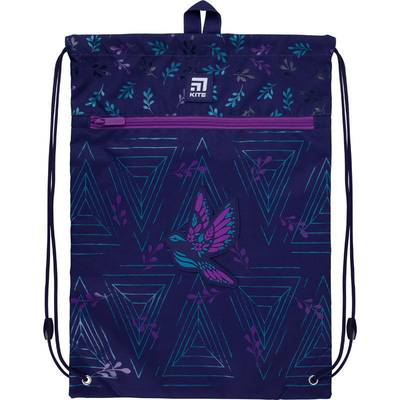 Сумка для обуви Kite Education Beautiful bird с карманом 46х33 см синяя (K21-601M-5)
Сумка для обуви Kite Education Beautiful bird с карманом 46х33 см синяя (K21-601M-5)