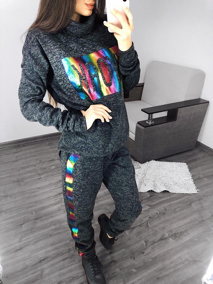 Fashions • Спортивный костюм на флисе New York Fashions S (42-44) антрацит (№18930)
Fashions • Спортивный костюм на флисе New York Fashions S (42-44) антрацит (№18930)