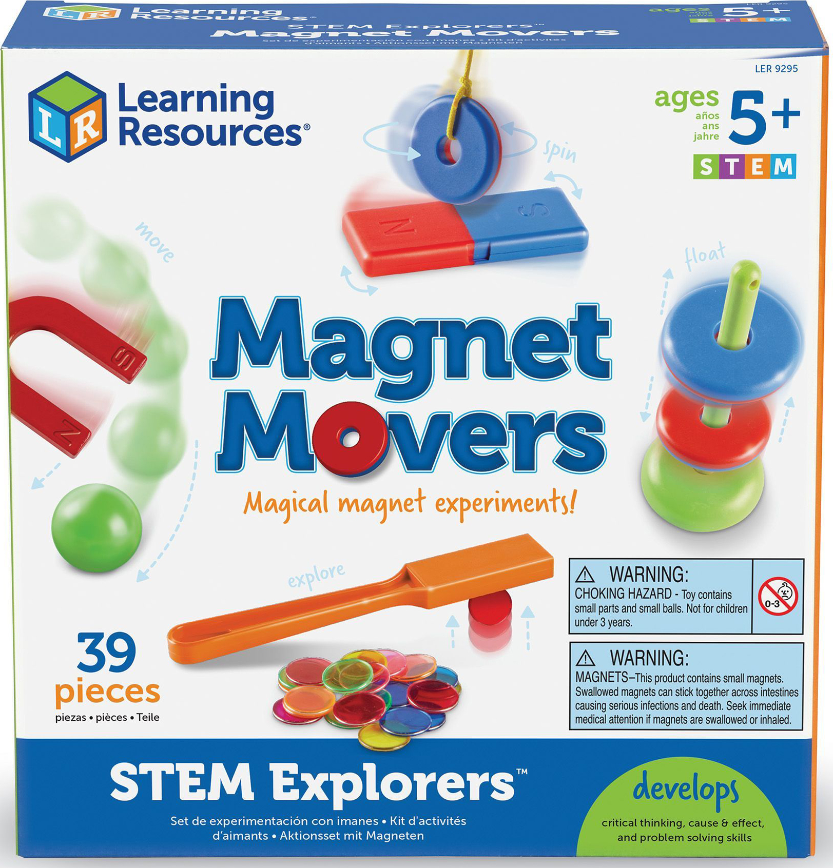 Обучающий набор Learning Resources Эксперименты с магнитами (LER9295) (6900006511705)
Обучающий набор Learning Resources Эксперименты с магнитами (LER9295) (6900006511705)