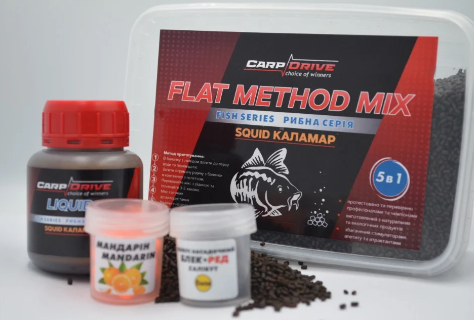 Пеллетс Squid (Кальмар) Carp Drive 5 в 1
