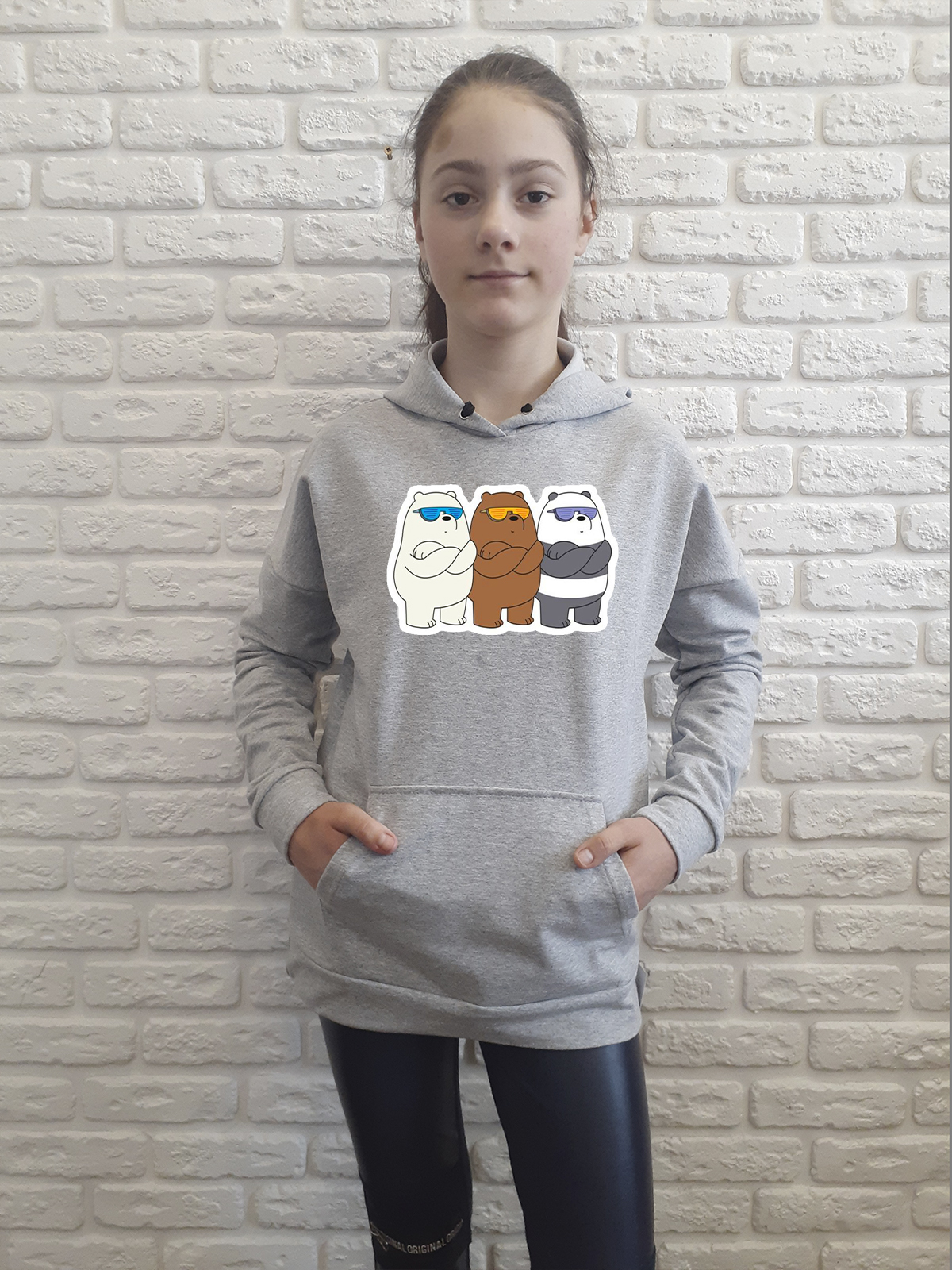 Худи для девочек ArtSvet Вся правда о медведях (We Bare Bears) Серая 140 см ARTBEER1TSER
Худи для девочек ArtSvet Вся правда о медведях (We Bare Bears) Серая 140 см ARTBEER1TSER