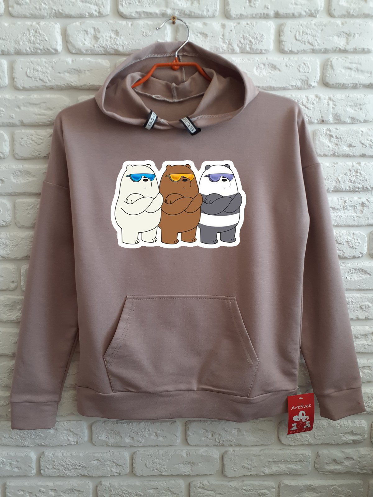 Худи для мальчиков ArtSvet Вся правда о медведях (We Bare Bears) Бежевый 146 см ARTBEER3PTKF
Худи для мальчиков ArtSvet Вся правда о медведях (We Bare Bears) Бежевый 146 см ARTBEER3PTKF