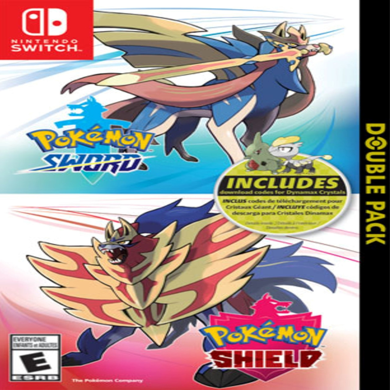 Pokemon Sword + Pokemon Shield — Dual Pack SteelBook Edition (английская версия) Nintendo Switch
Pokemon Sword + Pokemon Shield — Dual Pack SteelBook Edition (английская версия) Nintendo Switch