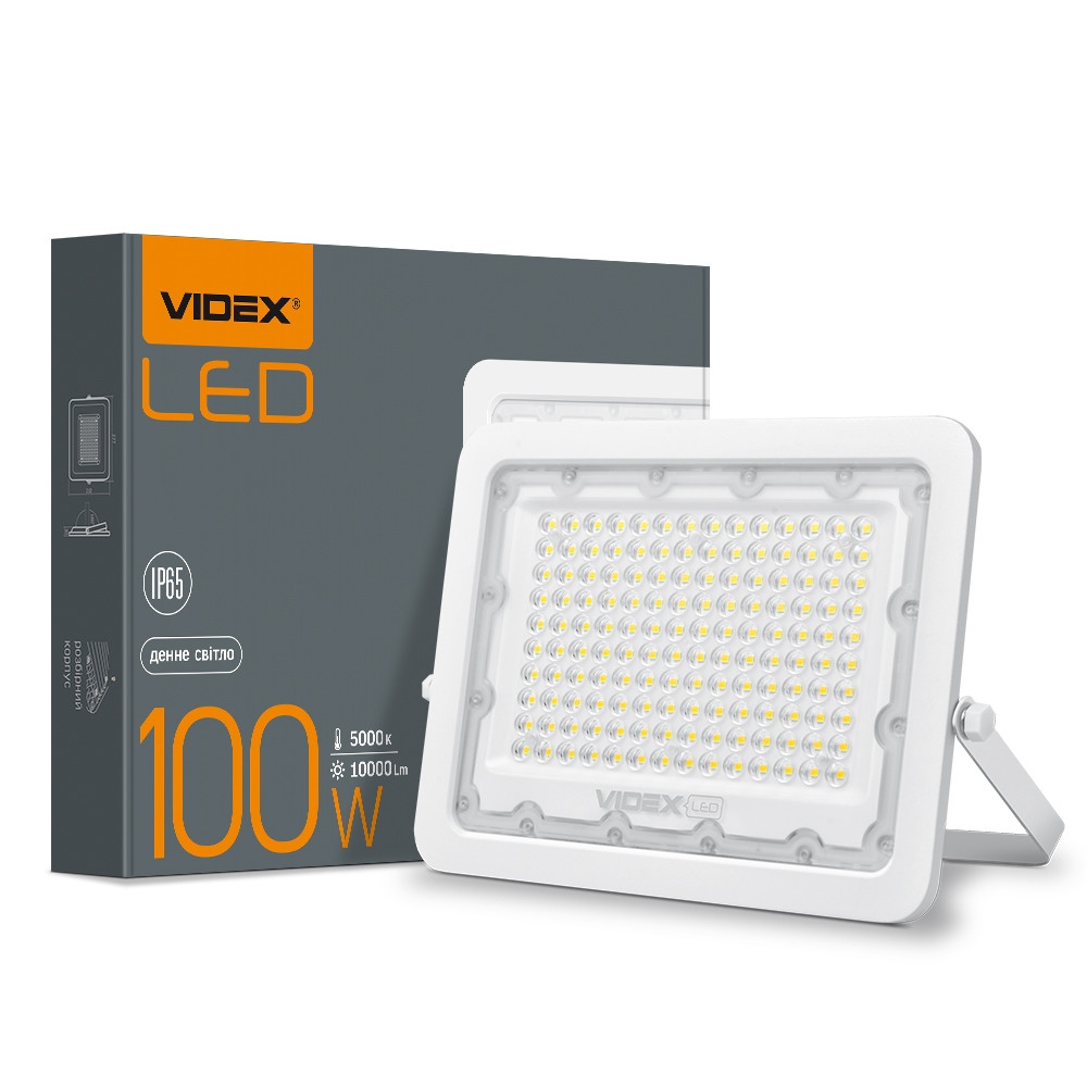 LED прожектор VIDEX F2e 100W 5000K 
LED прожектор VIDEX F2e 100W 5000K