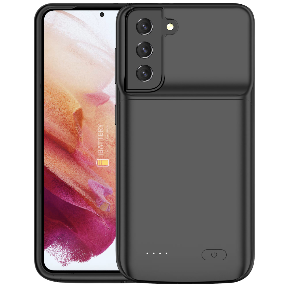 Чехол зарядка iBattery для Samsung S21 Plus black 6000 mAh
Чехол зарядка iBattery для Samsung S21 Plus black 6000 mAh