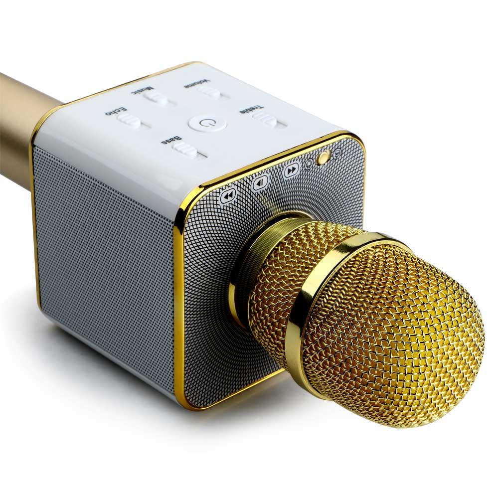 Беспроводной Портативный Караоке Микрофон FanMusic Q-7 Gold Золотой (KDMFQ7O19OG)
Беспроводной Портативный Караоке Микрофон FanMusic Q-7 Gold Золотой (KDMFQ7O19OG)