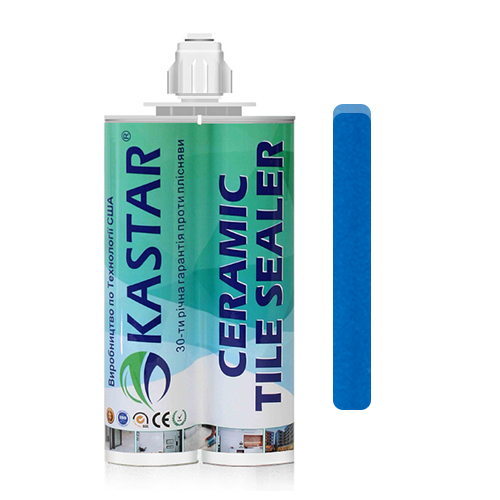 Двухкомпонентная эпоксидная фуга затирка Kastar Ceramic Tile Sealant Сапфировый синий, 400мл.
Двухкомпонентная эпоксидная фуга затирка Kastar Ceramic Tile Sealant Сапфировый синий, 400мл.