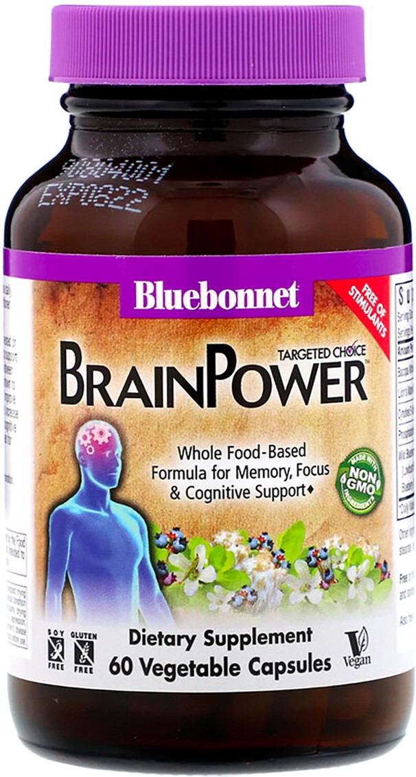 Комплекс Поддержки для Мозга Bluebonnet Nutrition Targeted Choice Brain Power 60 растительных капсул (743715020542)
Комплекс Поддержки для Мозга Bluebonnet Nutrition Targeted Choice Brain Power 60 растительных капсул (743715020542)