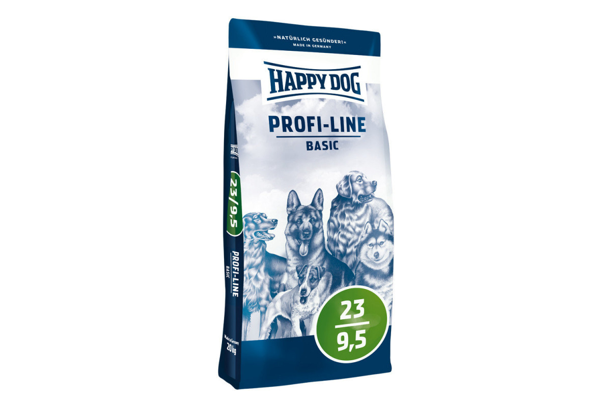 Сухой корм Happy Dog Profi-Line Basic 23/9.5 для взрослых собак с нормальной потребностью в энергии 20 кг
Сухой корм Happy Dog Profi-Line Basic 23/9.5 для взрослых собак с нормальной потребностью в энергии 20 кг